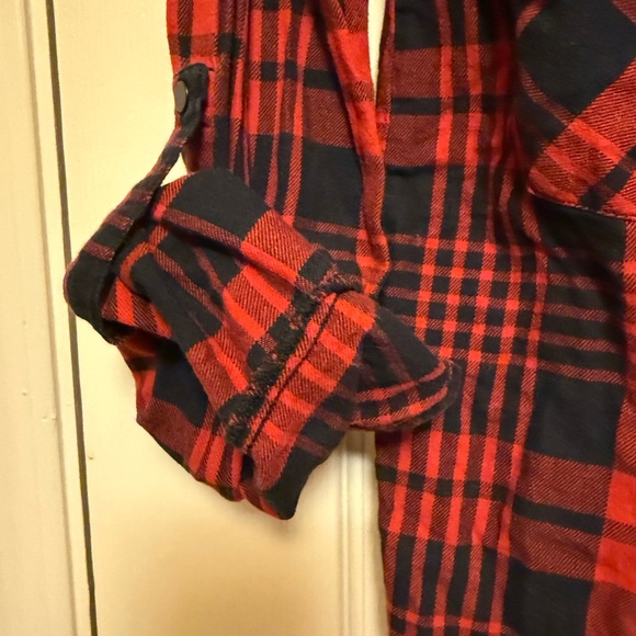 Red and Black Plaid Dex Shirt - Picture 2 of 3